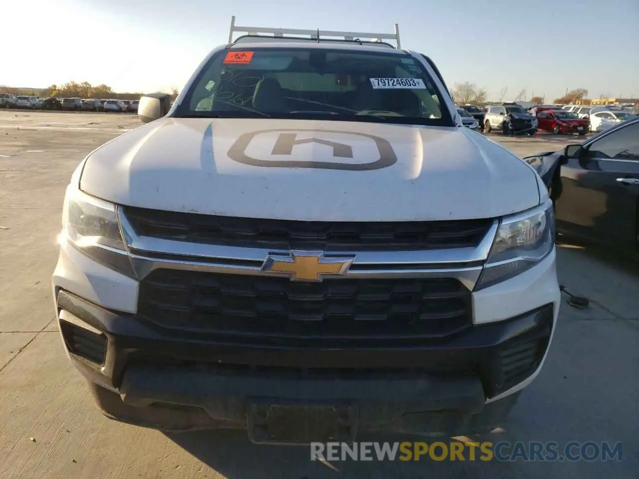 5 fotografías del automóvil dañado 1GCHSBEA2N1194574 CHEVROLET COLORADO 2022