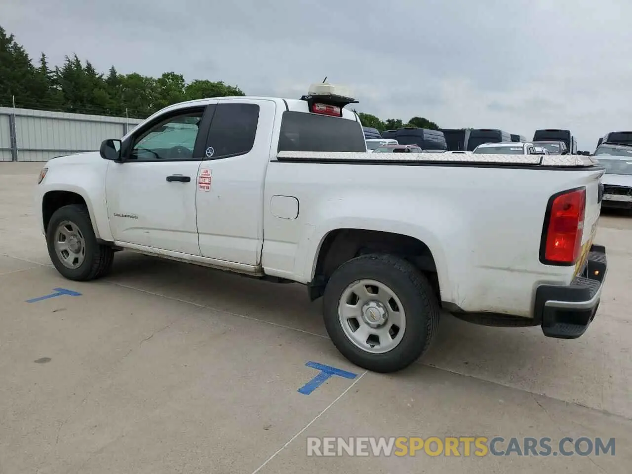 2 fotografías del automóvil dañado 1GCHSBEA8N1140518 CHEVROLET COLORADO 2022