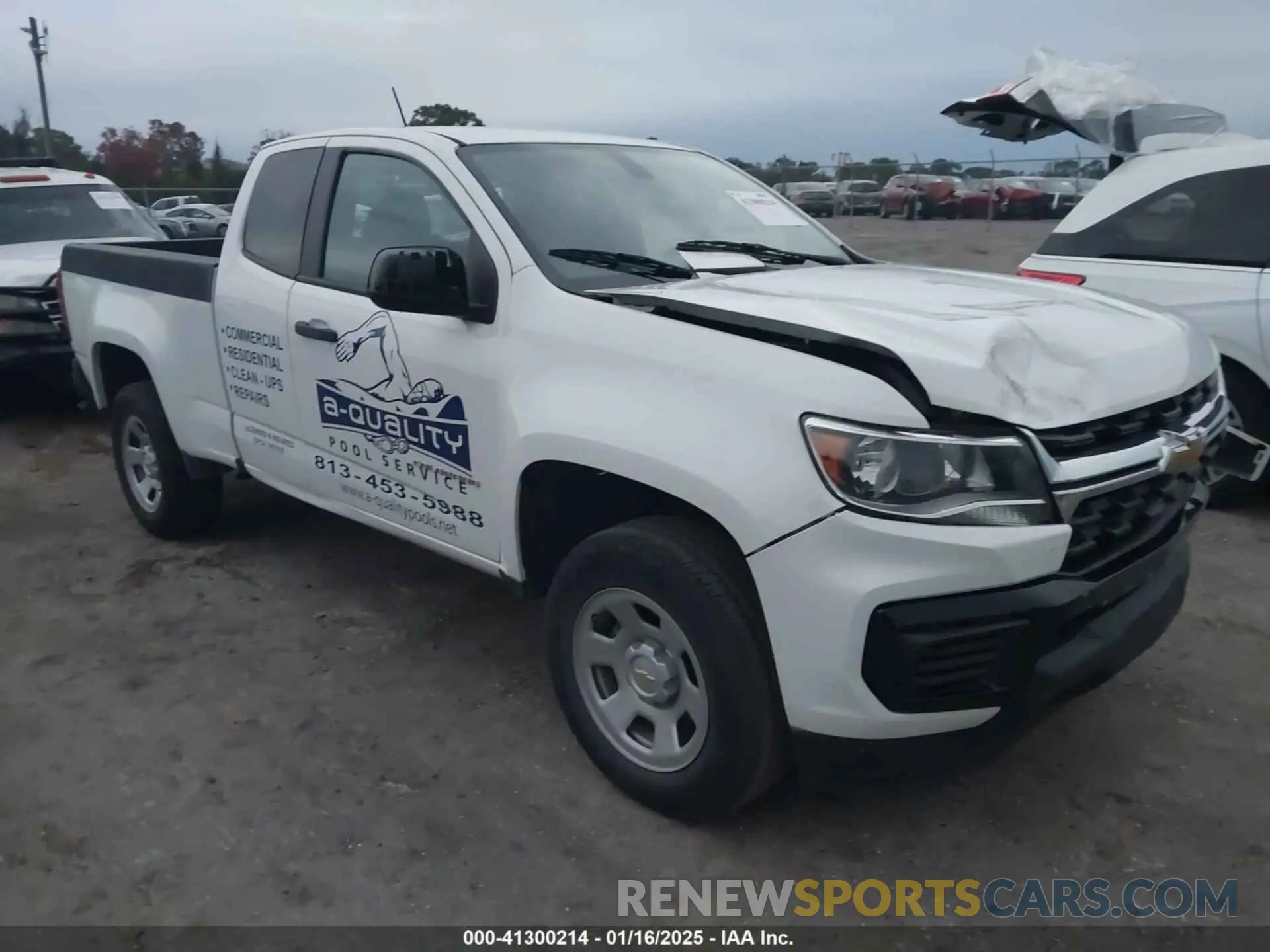 1 fotografías del automóvil dañado 1GCHSBEA8N1264935 CHEVROLET COLORADO 2022