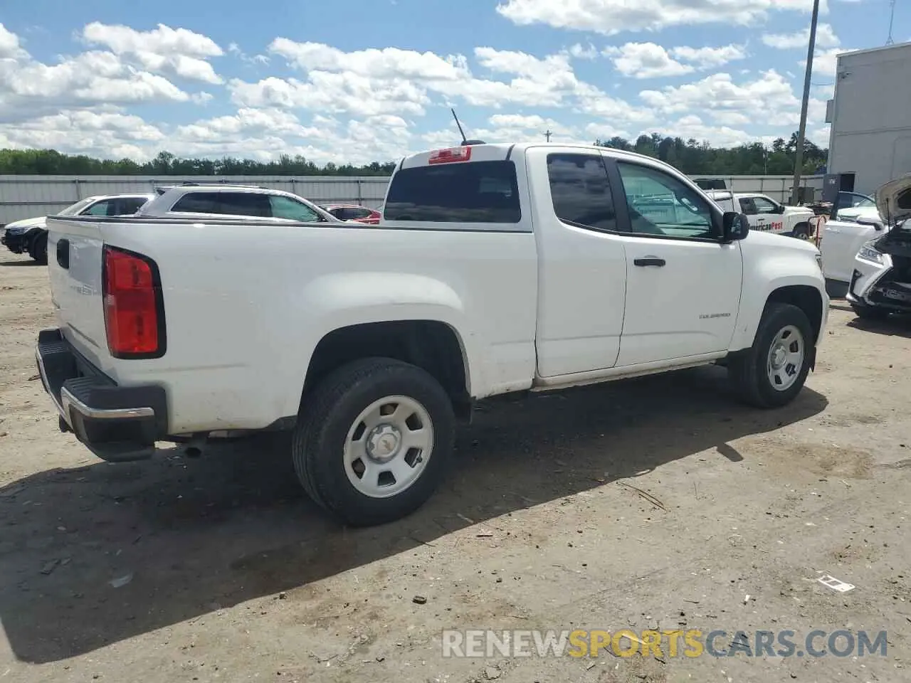3 fotografías del automóvil dañado 1GCHSBEA9N1132590 CHEVROLET COLORADO 2022