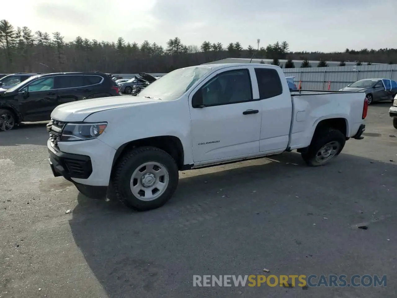 1 fotografías del automóvil dañado 1GCHSBEN1N1314402 CHEVROLET COLORADO 2022