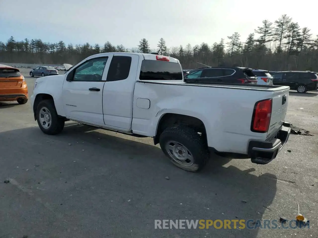 2 fotografías del automóvil dañado 1GCHSBEN1N1314402 CHEVROLET COLORADO 2022
