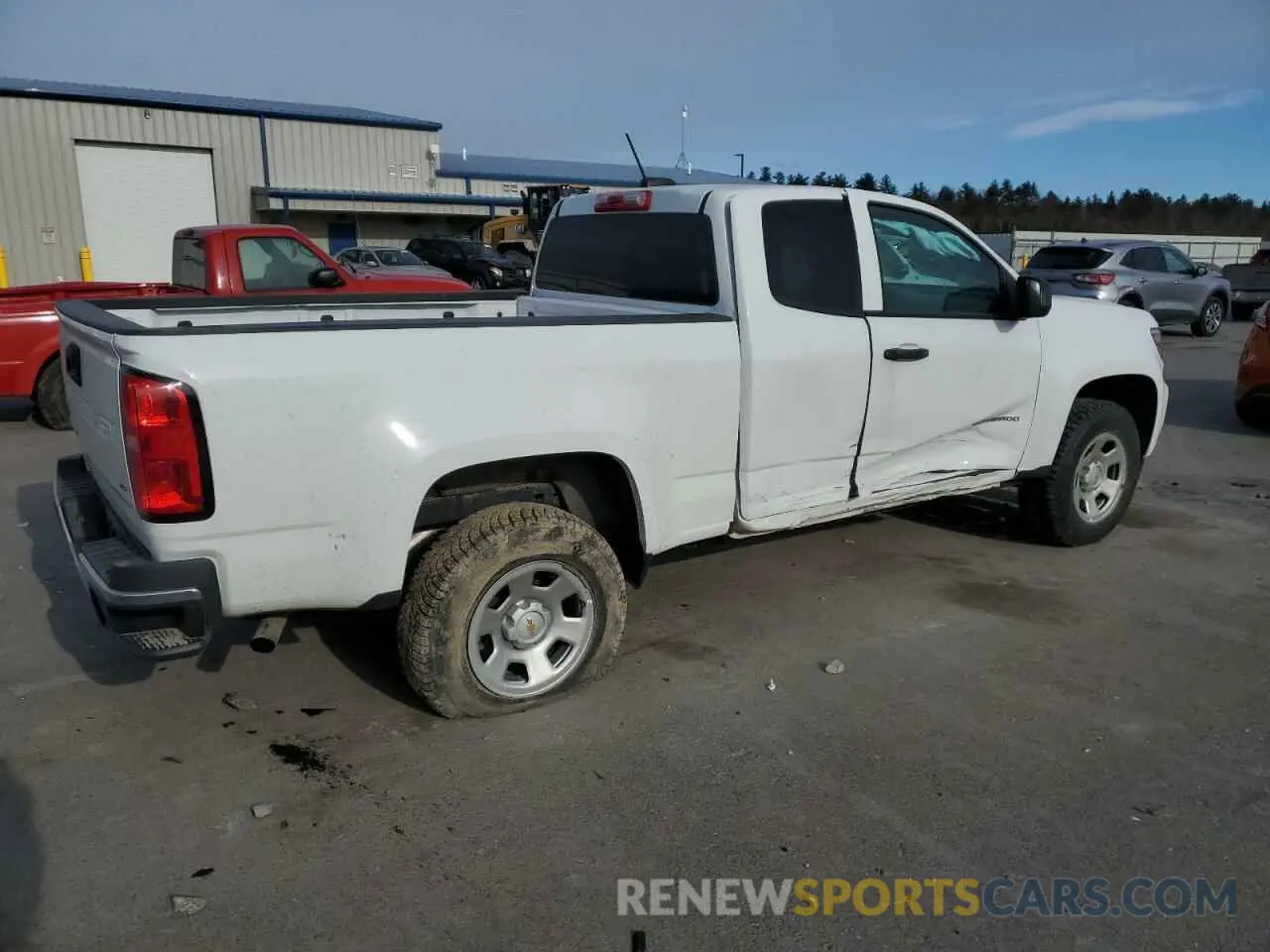 3 fotografías del automóvil dañado 1GCHSBEN1N1314402 CHEVROLET COLORADO 2022
