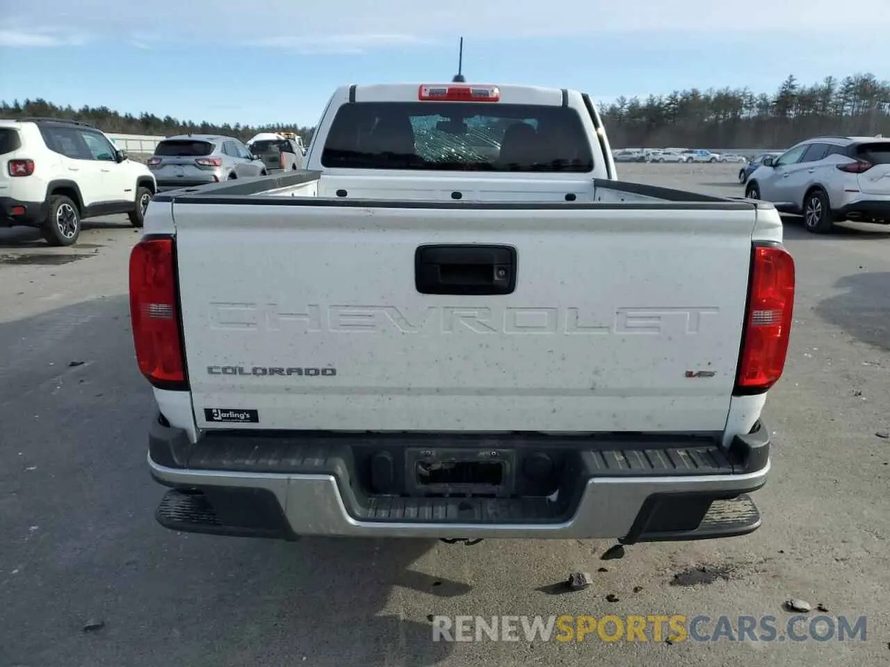 6 fotografías del automóvil dañado 1GCHSBEN1N1314402 CHEVROLET COLORADO 2022
