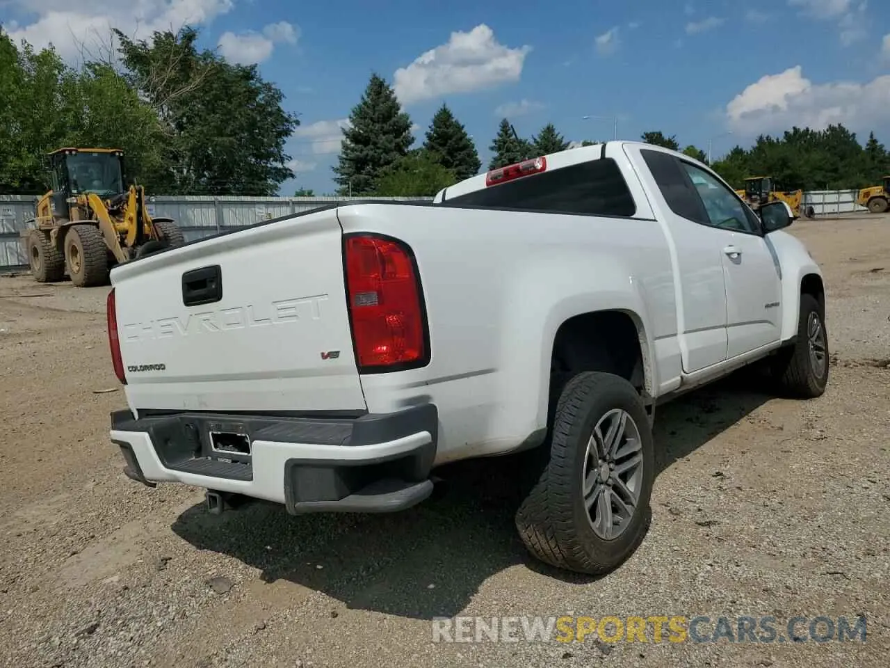 3 fotografías del automóvil dañado 1GCHSBEN3N1124777 CHEVROLET COLORADO 2022