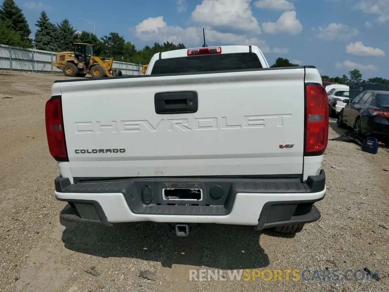 6 fotografías del automóvil dañado 1GCHSBEN3N1124777 CHEVROLET COLORADO 2022