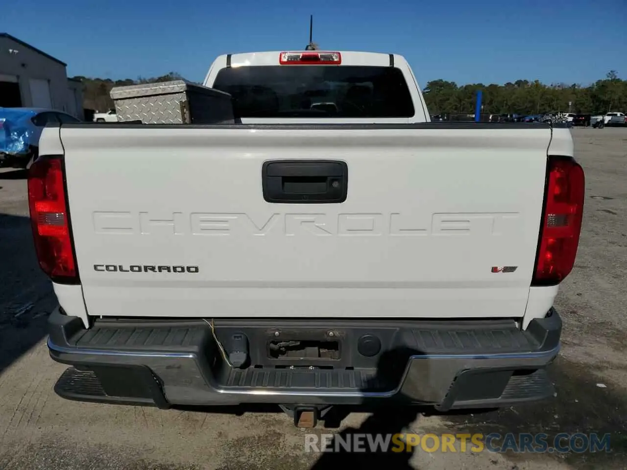 6 fotografías del automóvil dañado 1GCHSBEN3N1327703 CHEVROLET COLORADO 2022