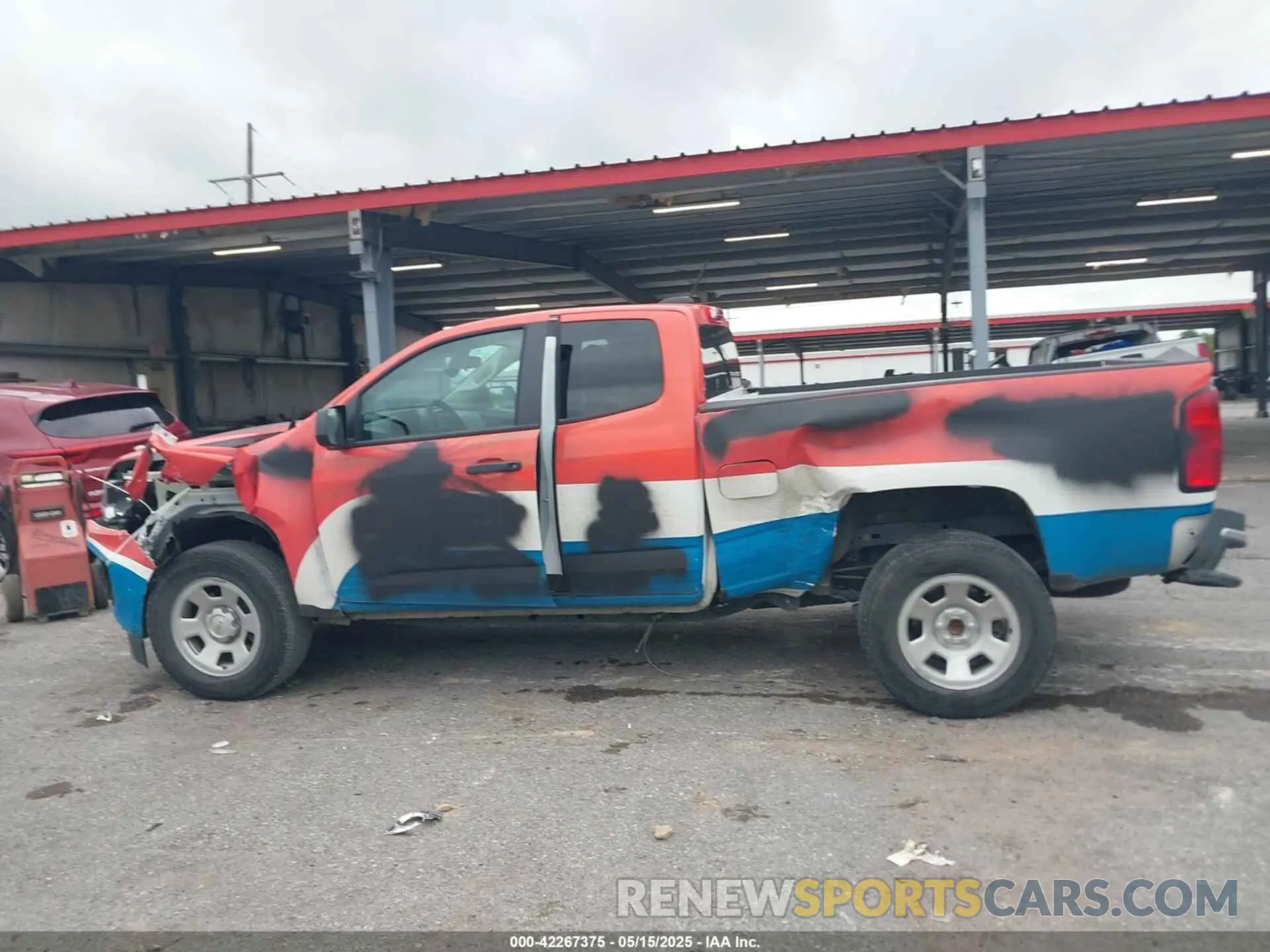 14 fotografías del automóvil dañado 1GCHSBEN9N1241134 CHEVROLET COLORADO 2022