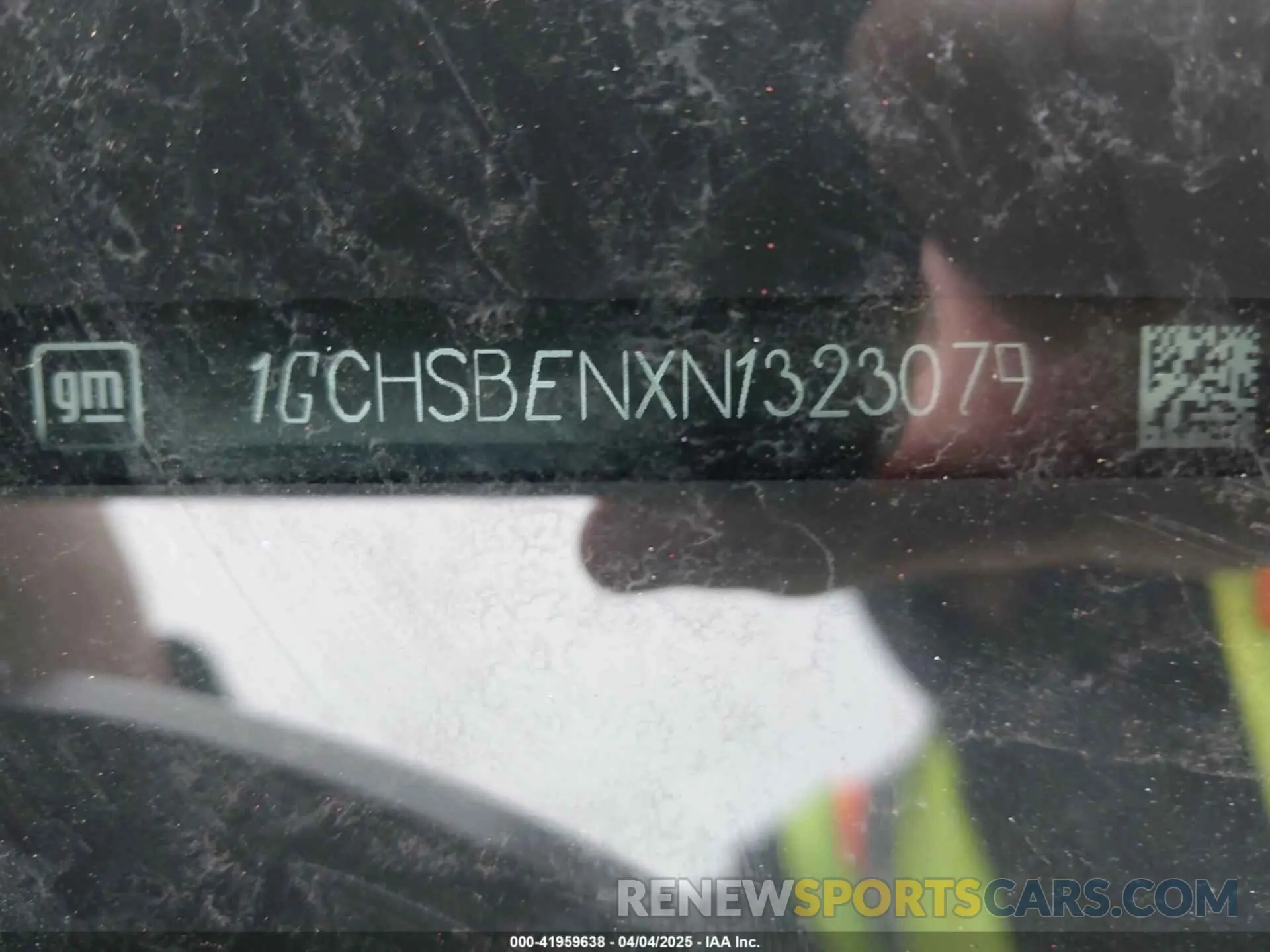 9 fotografías del automóvil dañado 1GCHSBENXN1323079 CHEVROLET COLORADO 2022