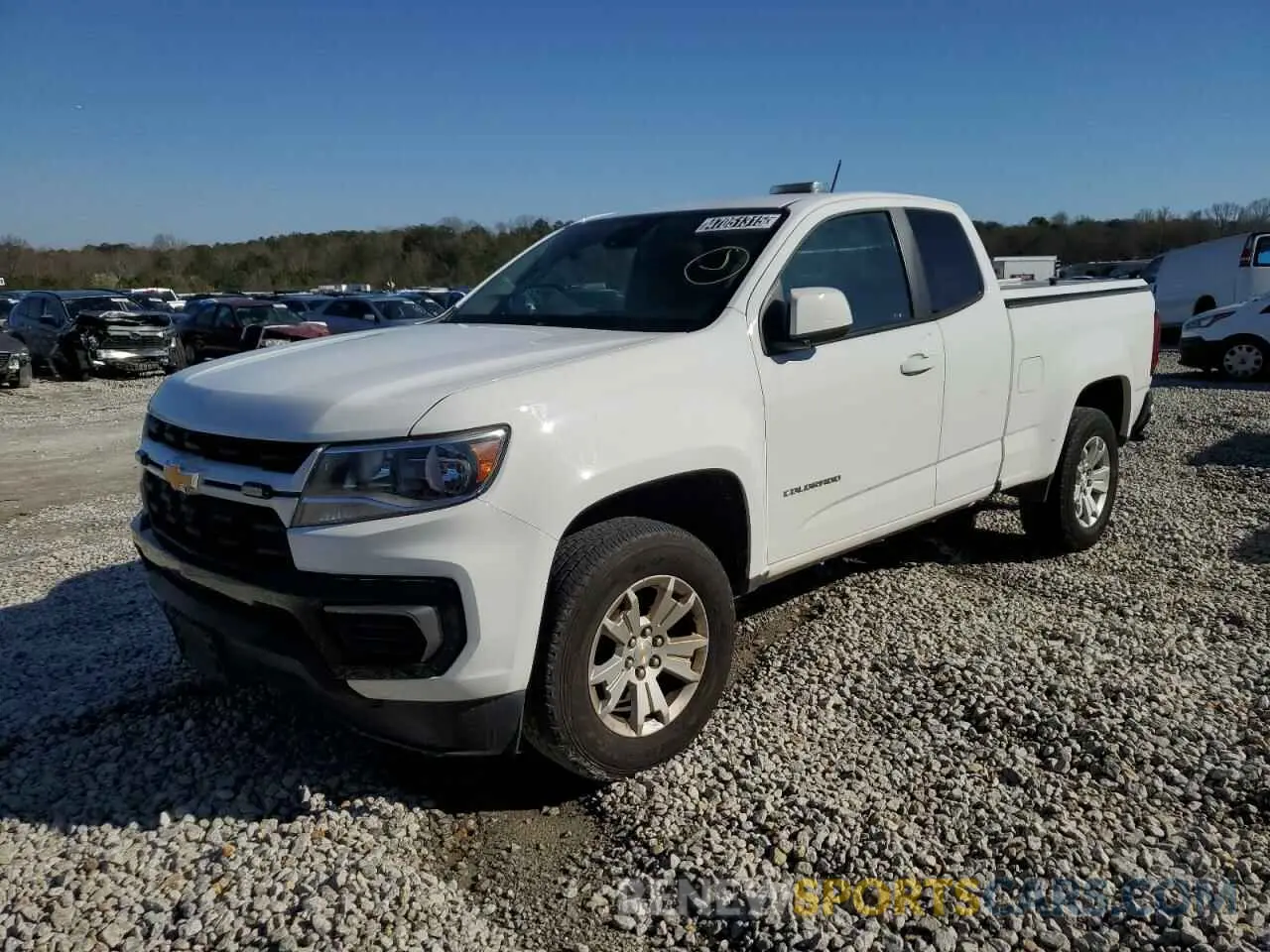 1 fotografías del automóvil dañado 1GCHSCEA0N1116610 CHEVROLET COLORADO 2022
