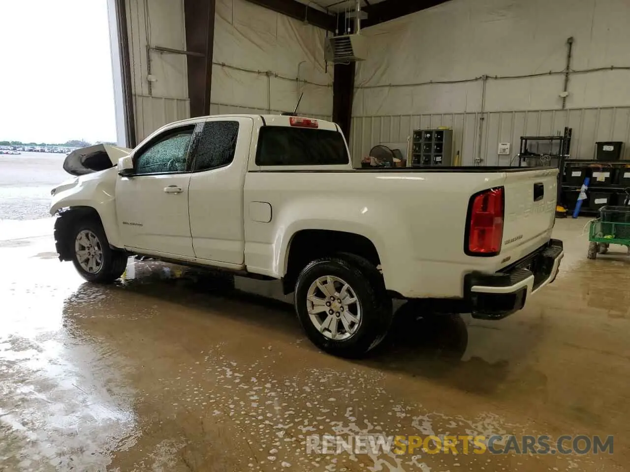 2 fotografías del automóvil dañado 1GCHSCEA1N1161023 CHEVROLET COLORADO 2022