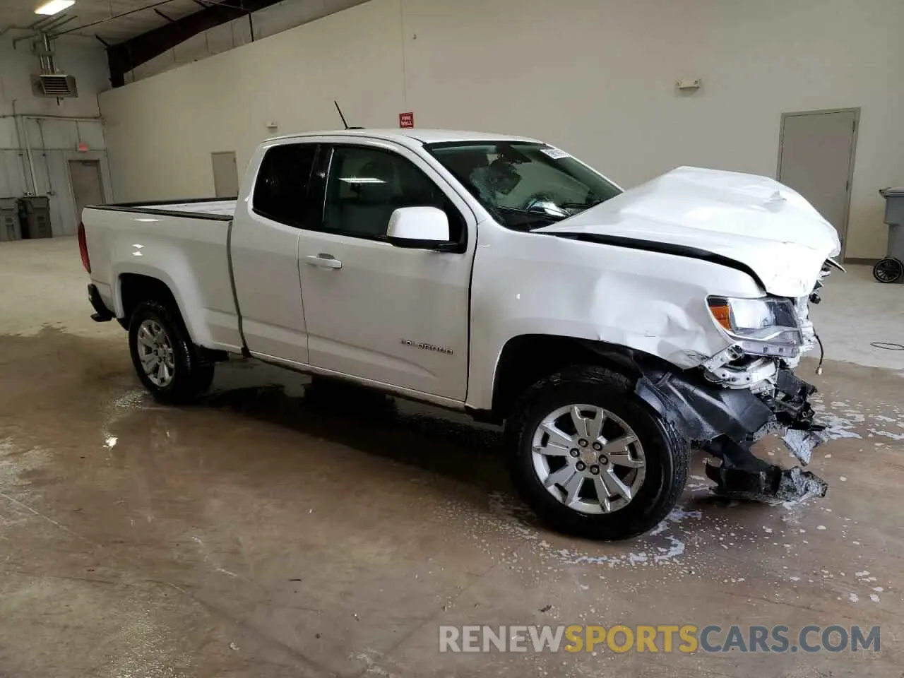 4 fotografías del automóvil dañado 1GCHSCEA1N1161023 CHEVROLET COLORADO 2022
