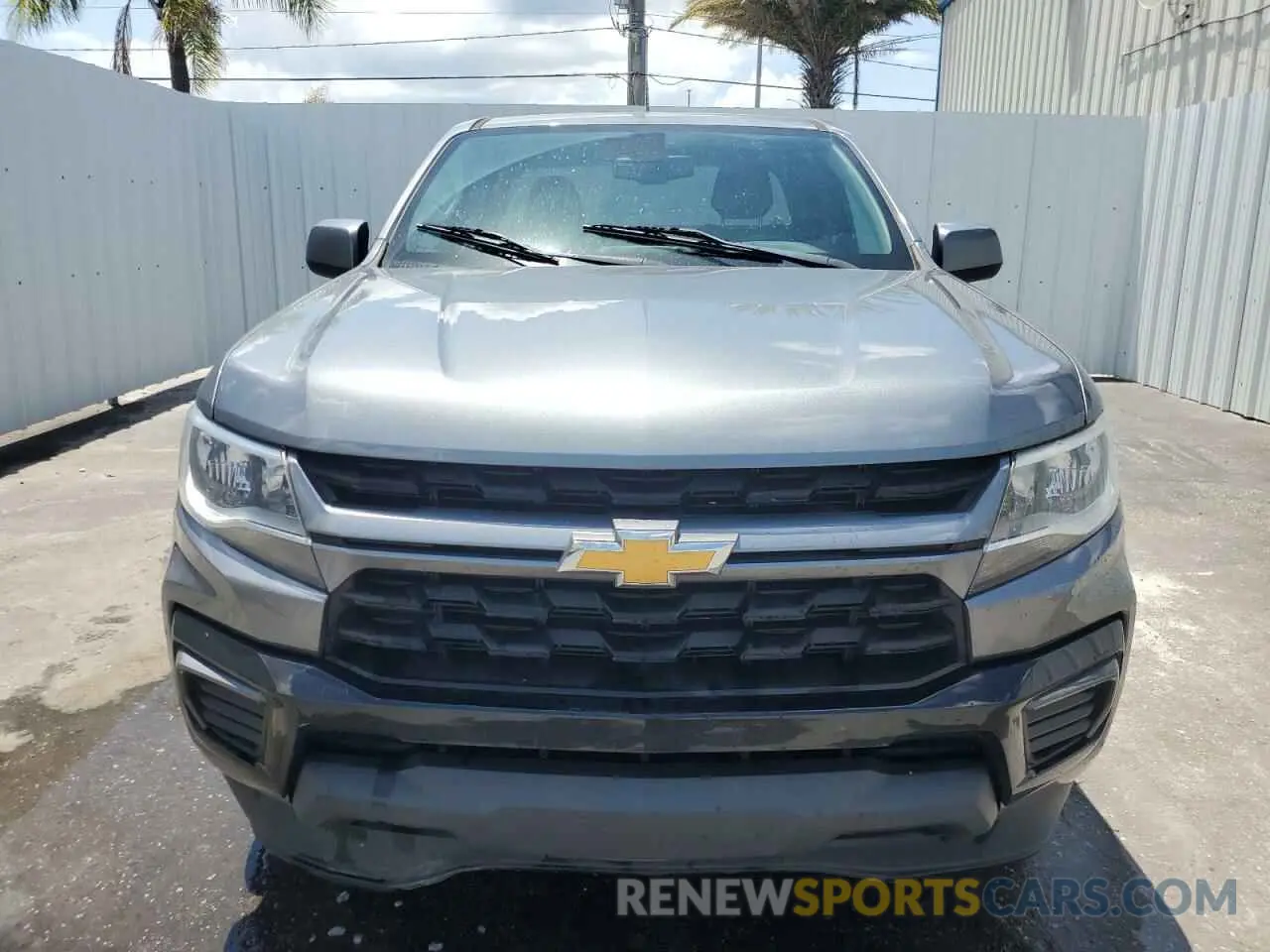 5 fotografías del automóvil dañado 1GCHSCEA1N1176749 CHEVROLET COLORADO 2022