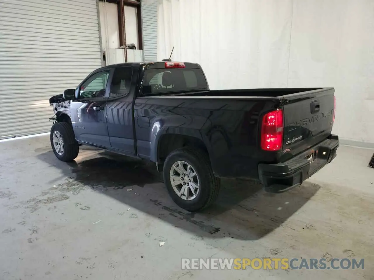 2 fotografías del automóvil dañado 1GCHSCEA1N1208177 CHEVROLET COLORADO 2022