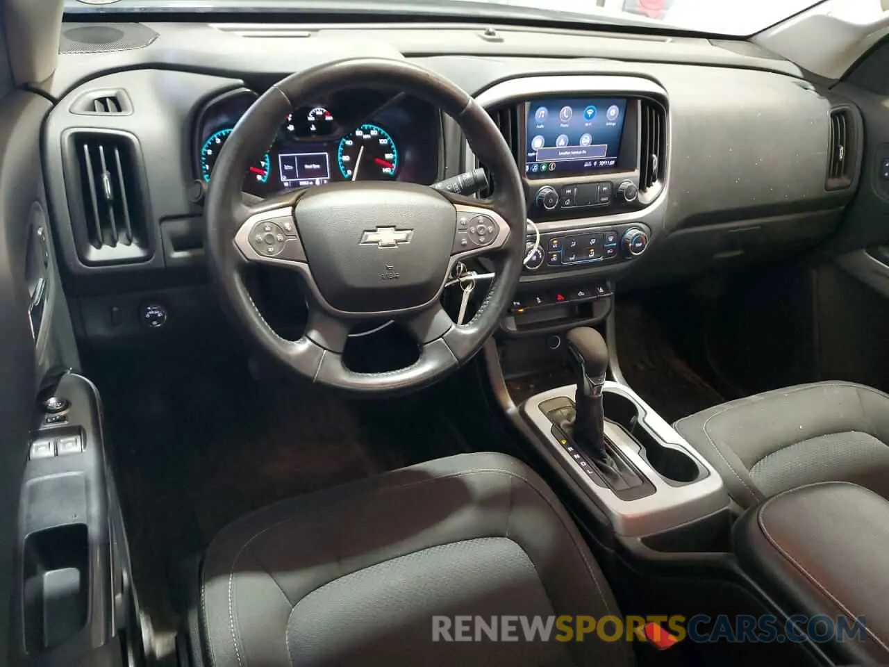 8 fotografías del automóvil dañado 1GCHSCEA1N1208177 CHEVROLET COLORADO 2022