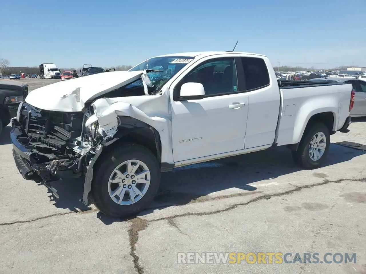 1 fotografías del automóvil dañado 1GCHSCEA1N1221740 CHEVROLET COLORADO 2022