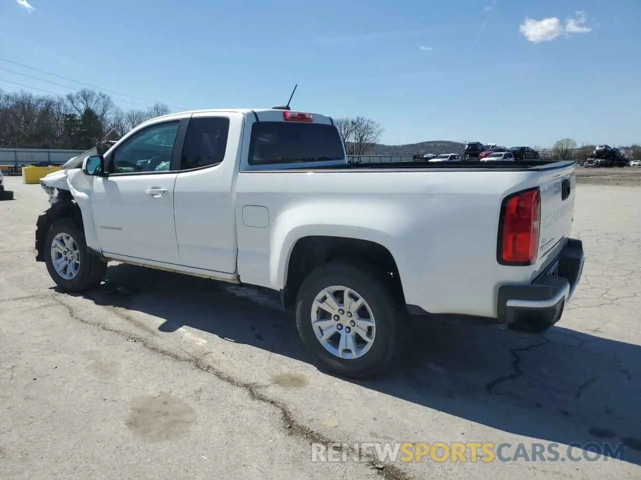 2 fotografías del automóvil dañado 1GCHSCEA1N1221740 CHEVROLET COLORADO 2022