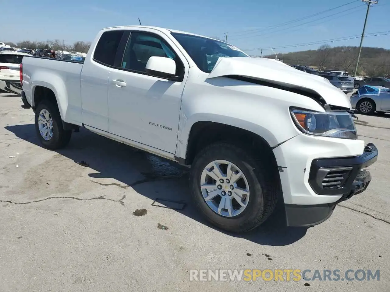 4 fotografías del automóvil dañado 1GCHSCEA1N1221740 CHEVROLET COLORADO 2022