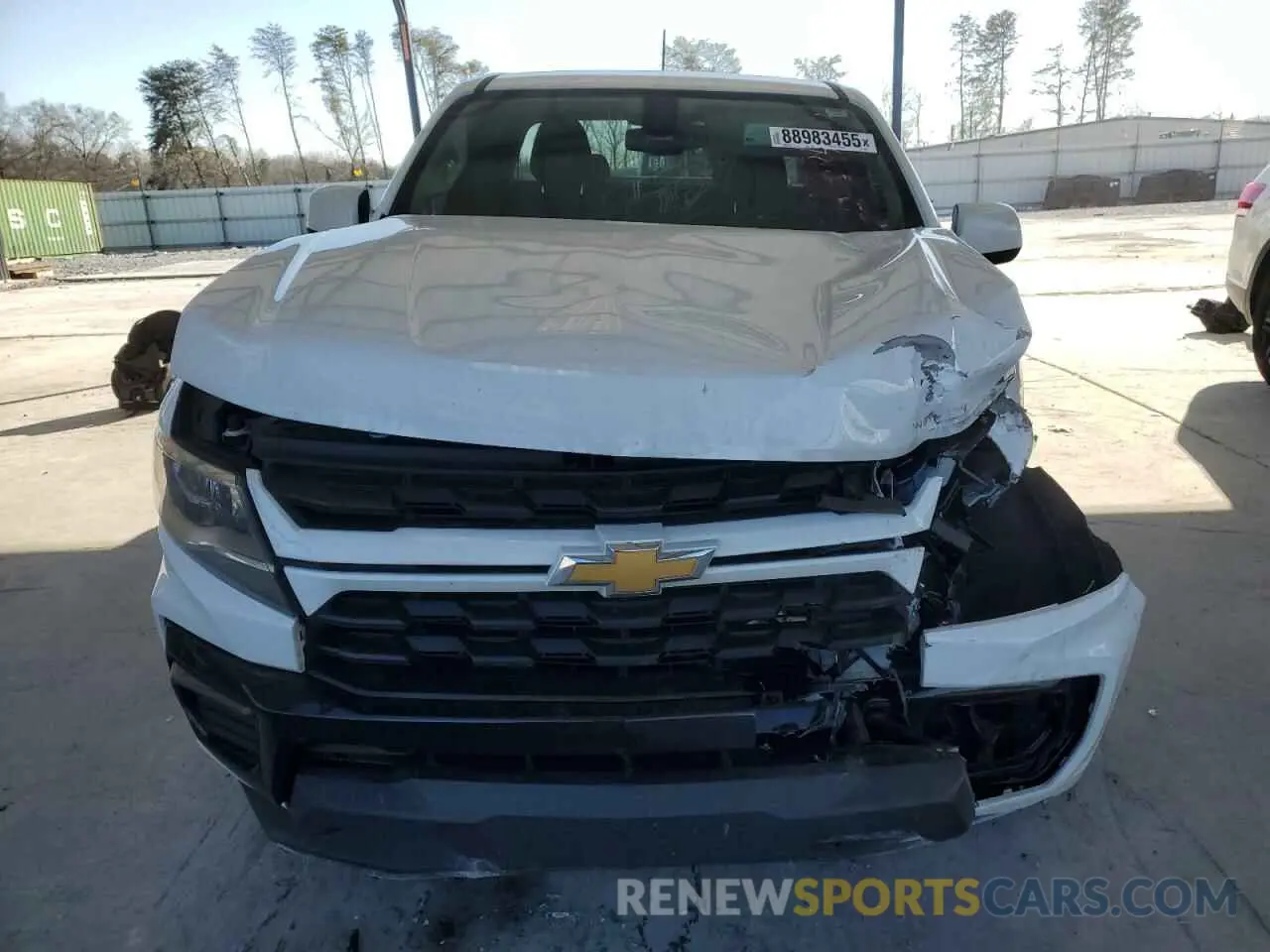 5 fotografías del automóvil dañado 1GCHSCEA2N1130623 CHEVROLET COLORADO 2022