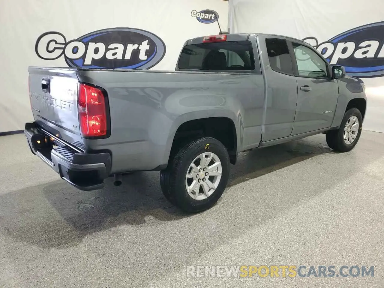 3 fotografías del automóvil dañado 1GCHSCEA2N1169938 CHEVROLET COLORADO 2022