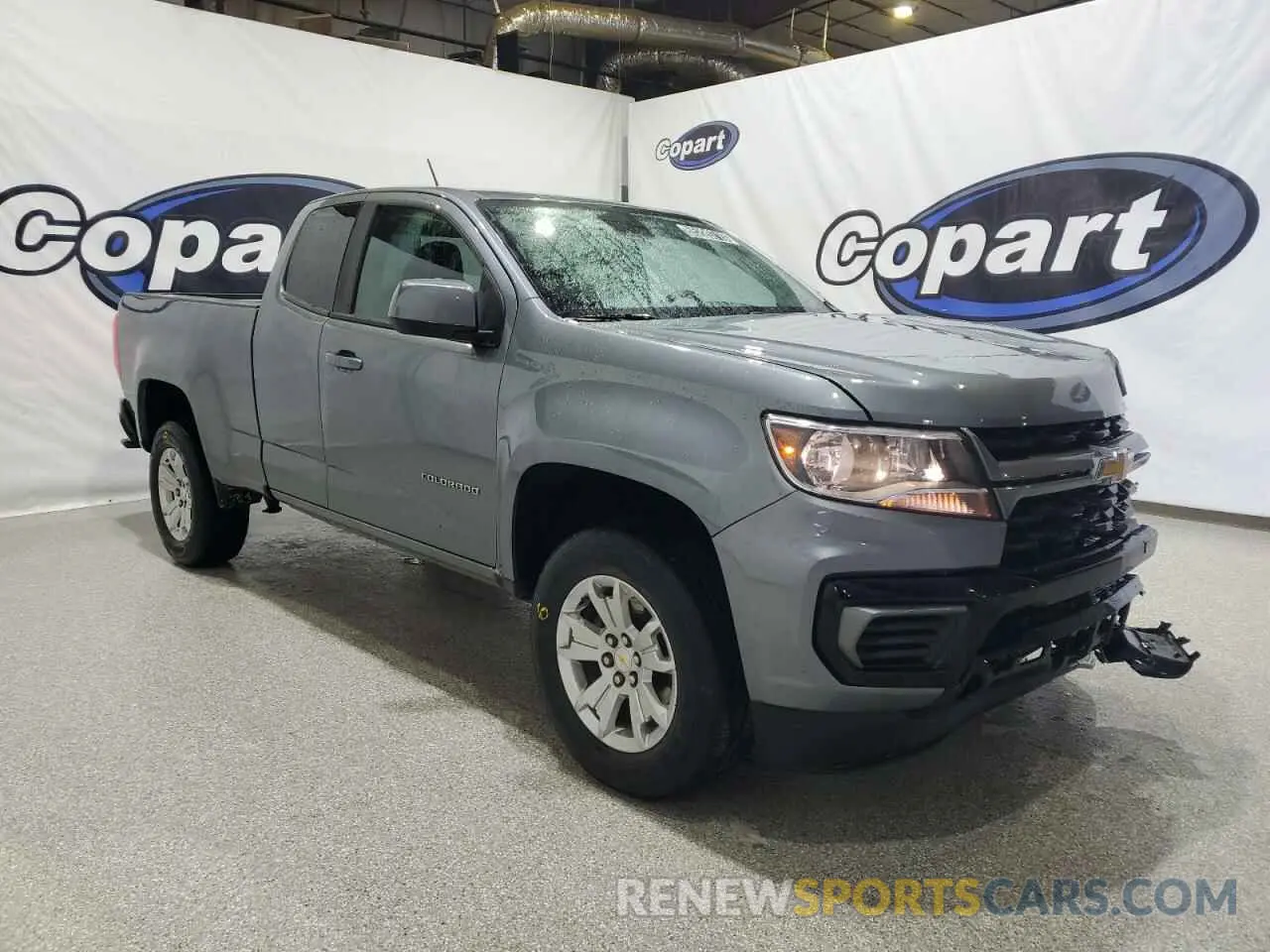 4 fotografías del automóvil dañado 1GCHSCEA2N1169938 CHEVROLET COLORADO 2022