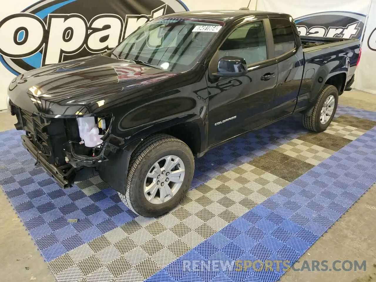 1 fotografías del automóvil dañado 1GCHSCEA3N1150363 CHEVROLET COLORADO 2022