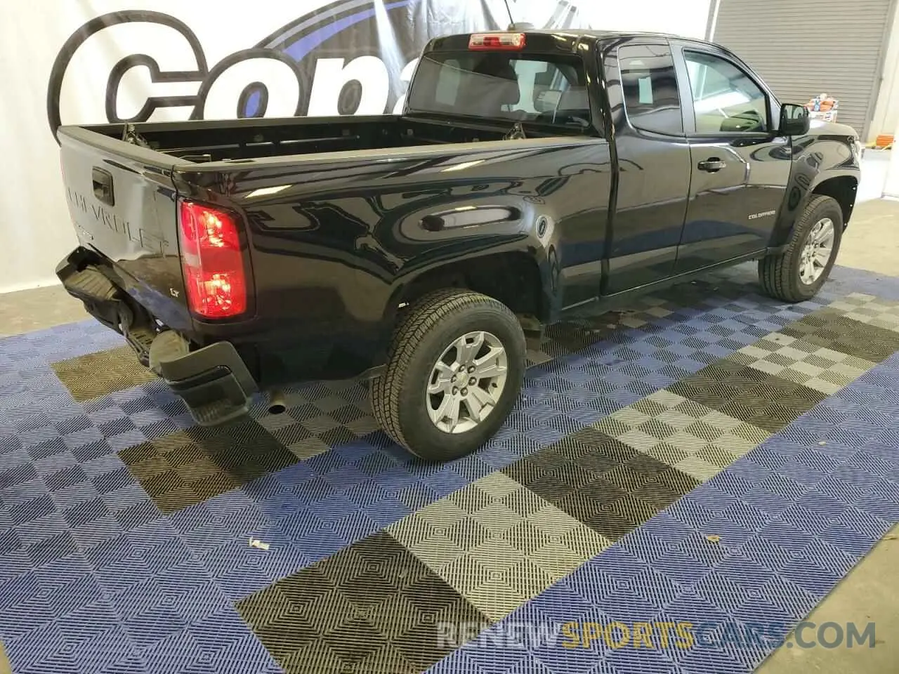 3 fotografías del automóvil dañado 1GCHSCEA3N1150363 CHEVROLET COLORADO 2022