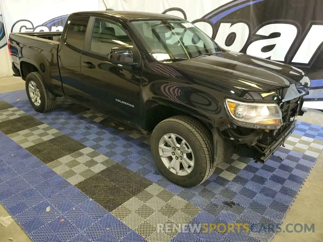 4 fotografías del automóvil dañado 1GCHSCEA3N1150363 CHEVROLET COLORADO 2022