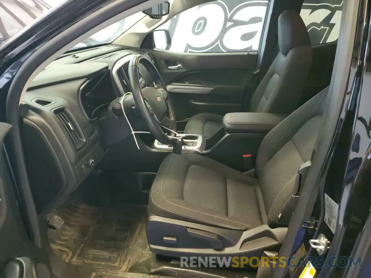 7 fotografías del automóvil dañado 1GCHSCEA3N1150363 CHEVROLET COLORADO 2022