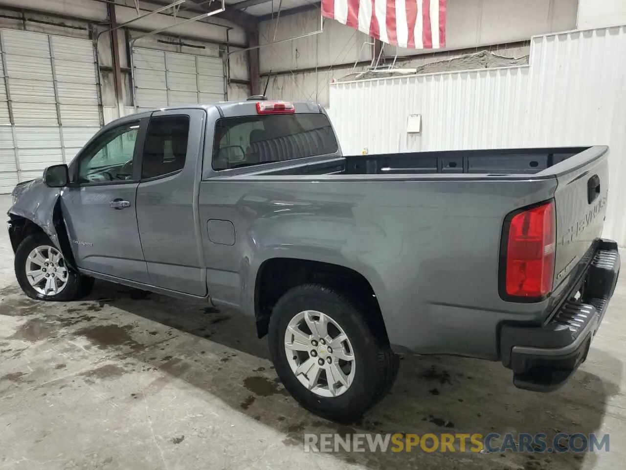 2 fotografías del automóvil dañado 1GCHSCEA3N1155224 CHEVROLET COLORADO 2022