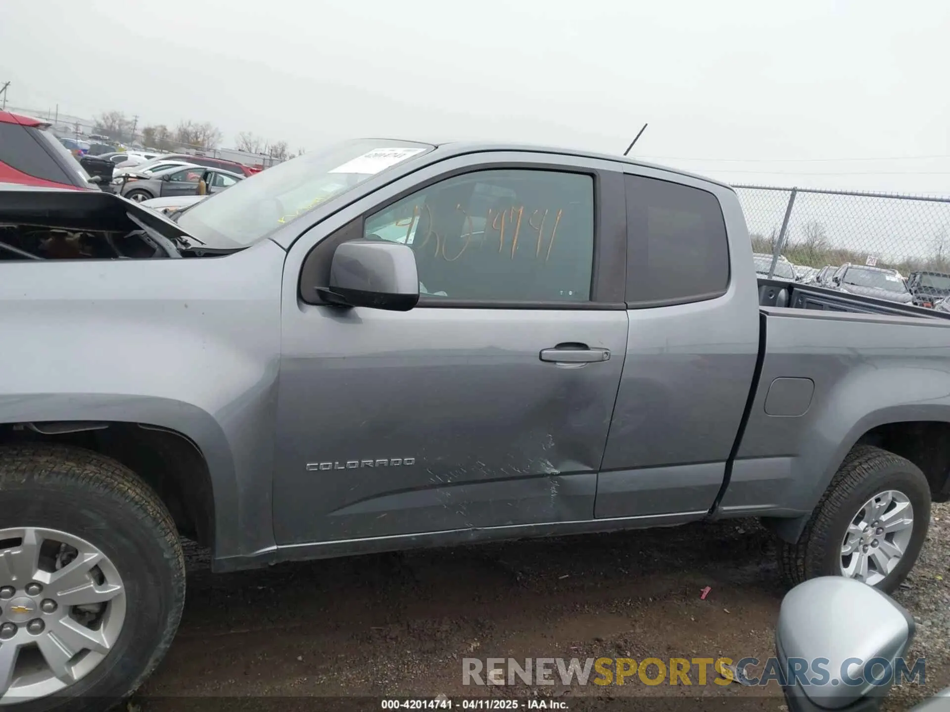 15 fotografías del automóvil dañado 1GCHSCEA3N1158107 CHEVROLET COLORADO 2022