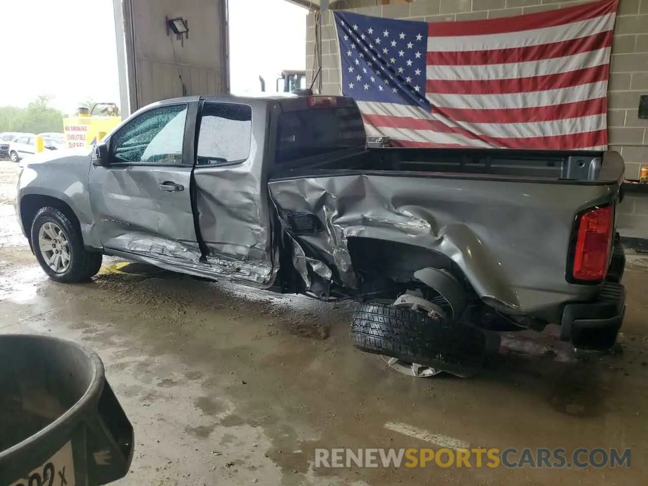 2 fotografías del automóvil dañado 1GCHSCEA4N1126377 CHEVROLET COLORADO 2022