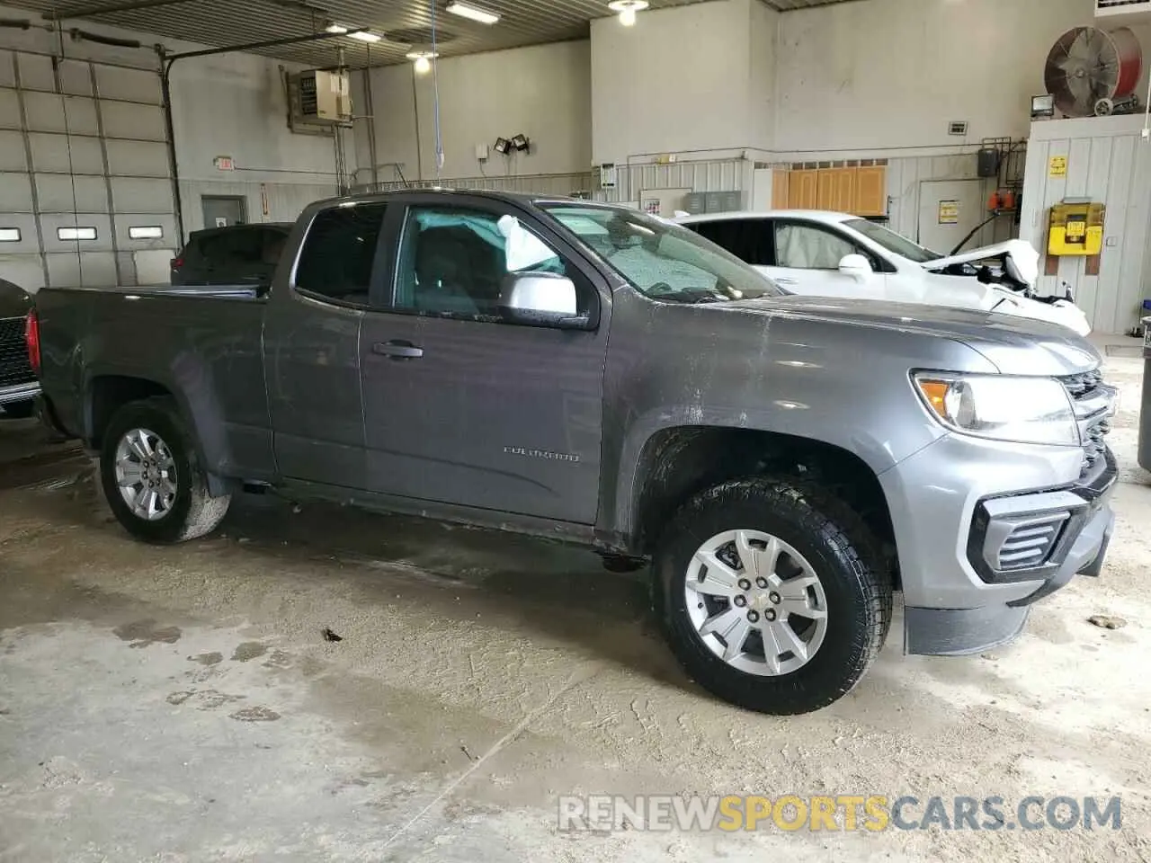 4 fotografías del automóvil dañado 1GCHSCEA4N1126377 CHEVROLET COLORADO 2022