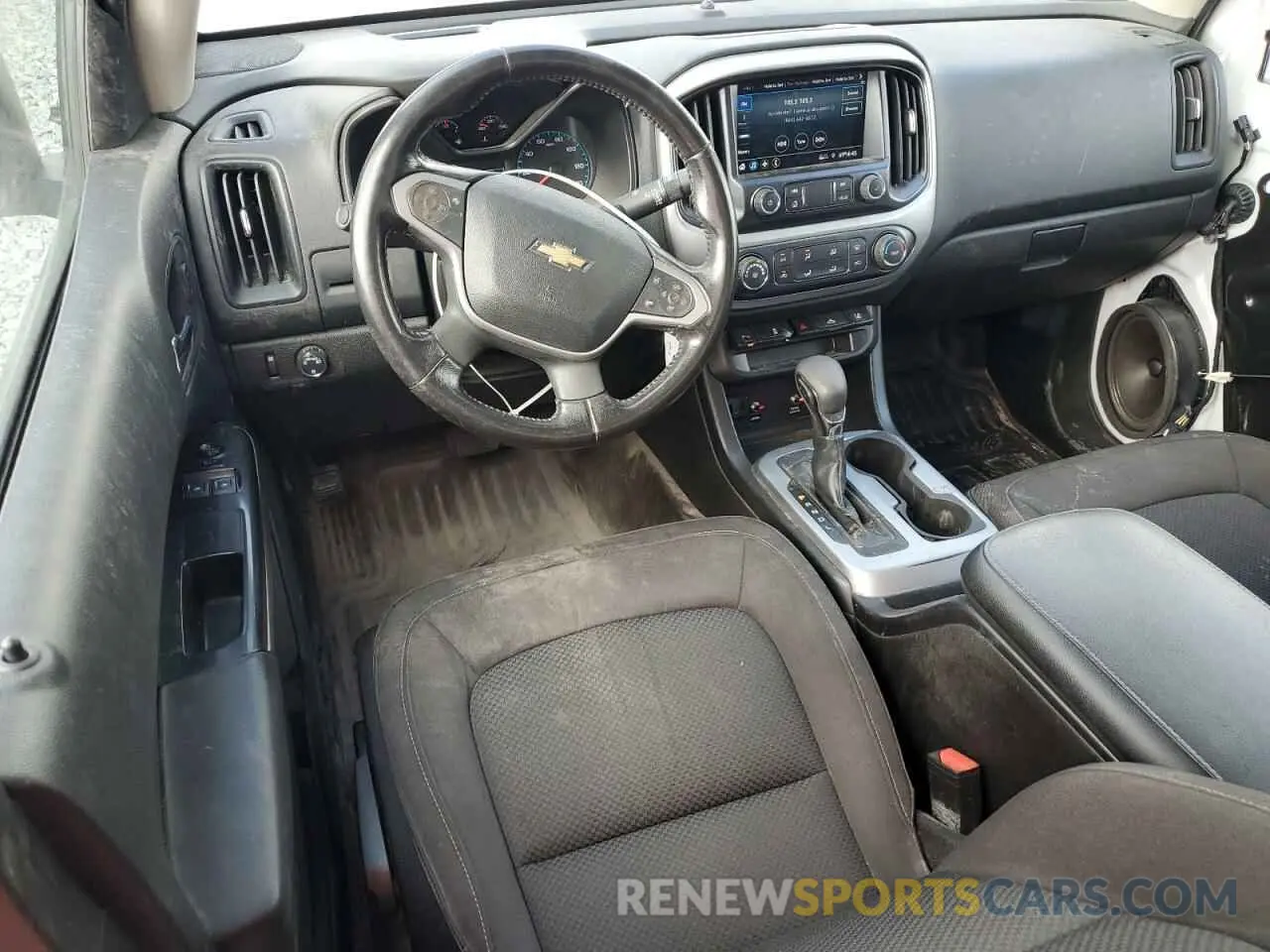 8 fotografías del automóvil dañado 1GCHSCEA4N1141042 CHEVROLET COLORADO 2022