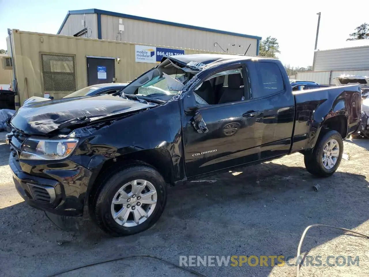 1 fotografías del automóvil dañado 1GCHSCEA4N1256790 CHEVROLET COLORADO 2022