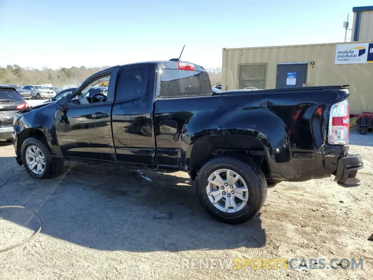2 fotografías del automóvil dañado 1GCHSCEA4N1256790 CHEVROLET COLORADO 2022