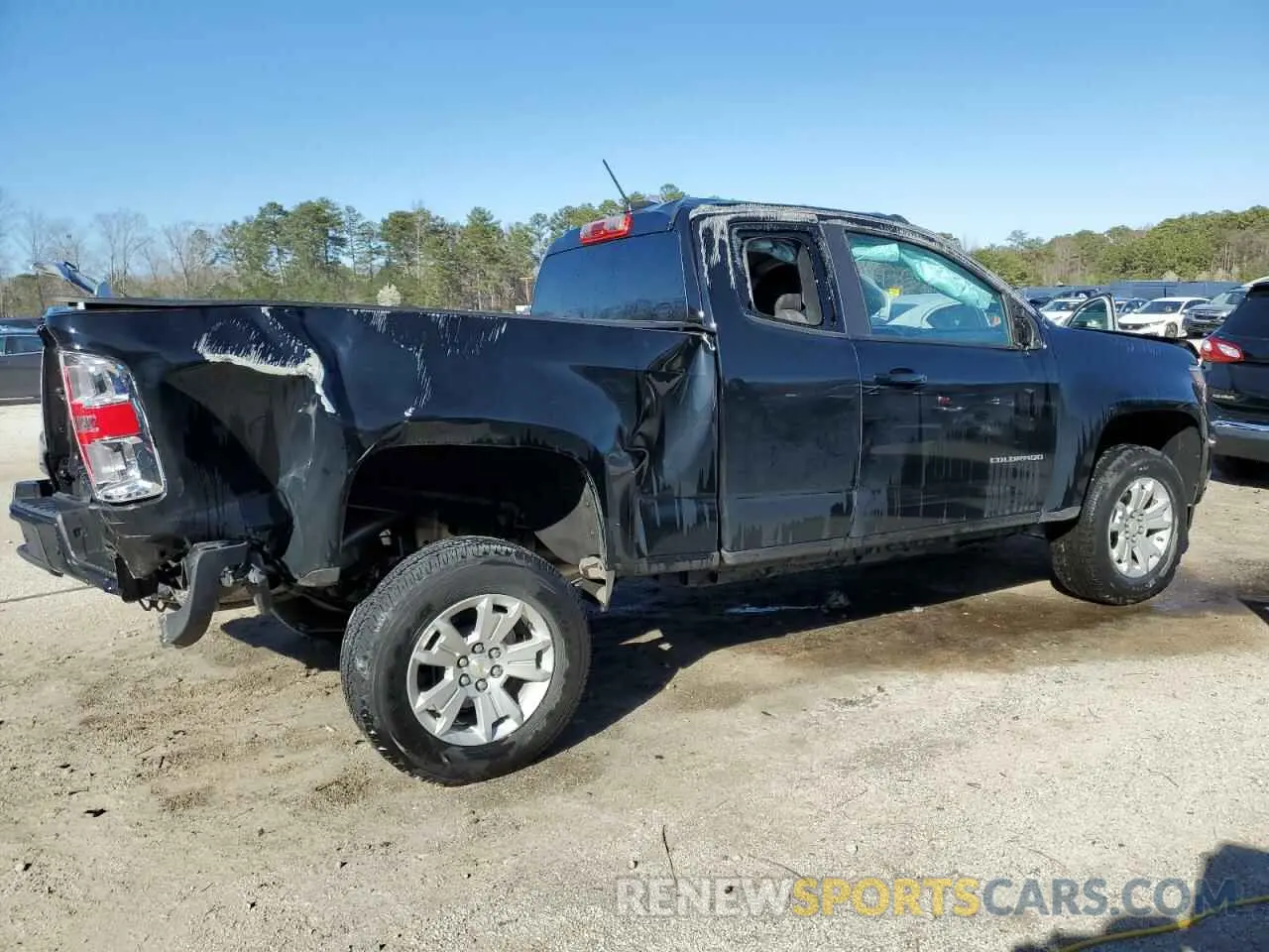 3 fotografías del automóvil dañado 1GCHSCEA4N1256790 CHEVROLET COLORADO 2022