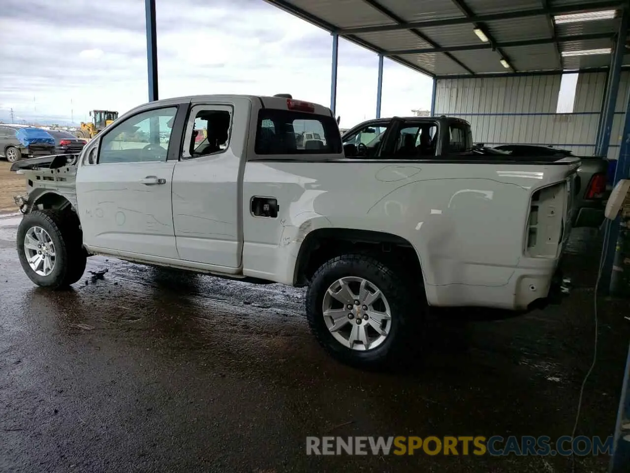 2 fotografías del automóvil dañado 1GCHSCEA4N1275453 CHEVROLET COLORADO 2022