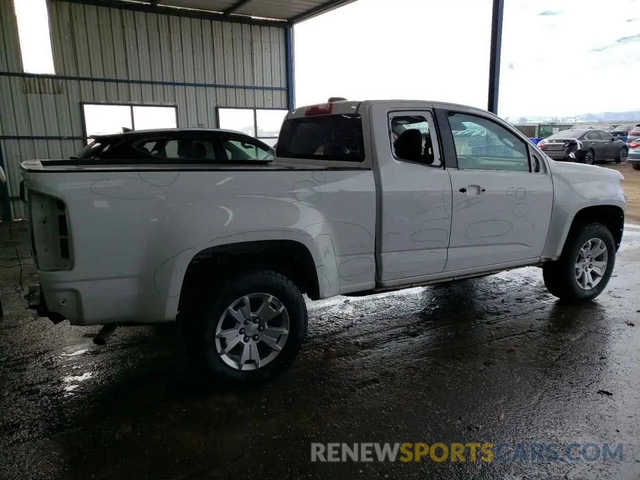 3 fotografías del automóvil dañado 1GCHSCEA4N1275453 CHEVROLET COLORADO 2022