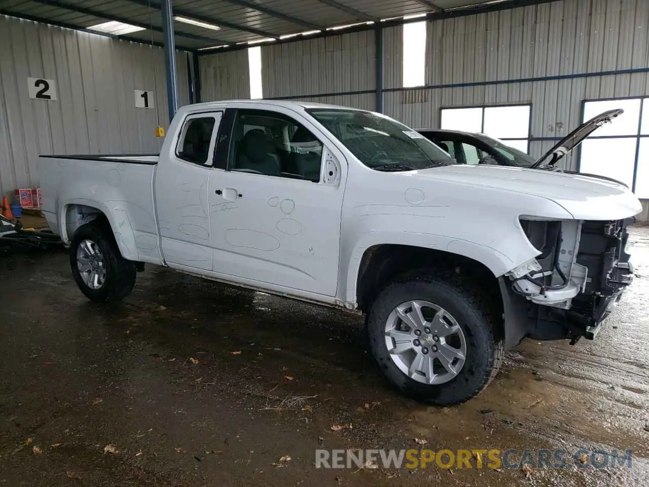 4 fotografías del automóvil dañado 1GCHSCEA4N1275453 CHEVROLET COLORADO 2022