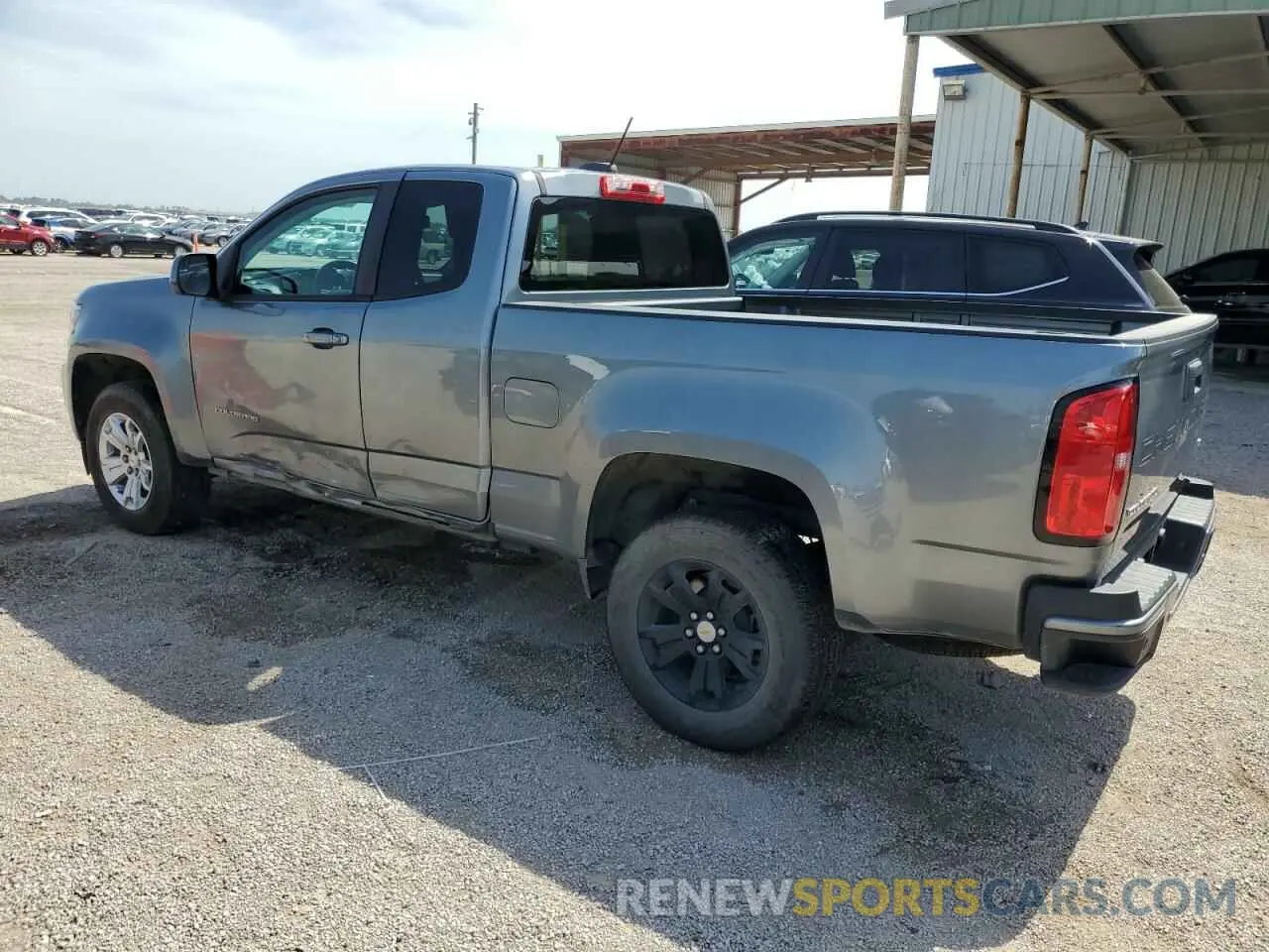 2 fotografías del automóvil dañado 1GCHSCEA5N1156097 CHEVROLET COLORADO 2022