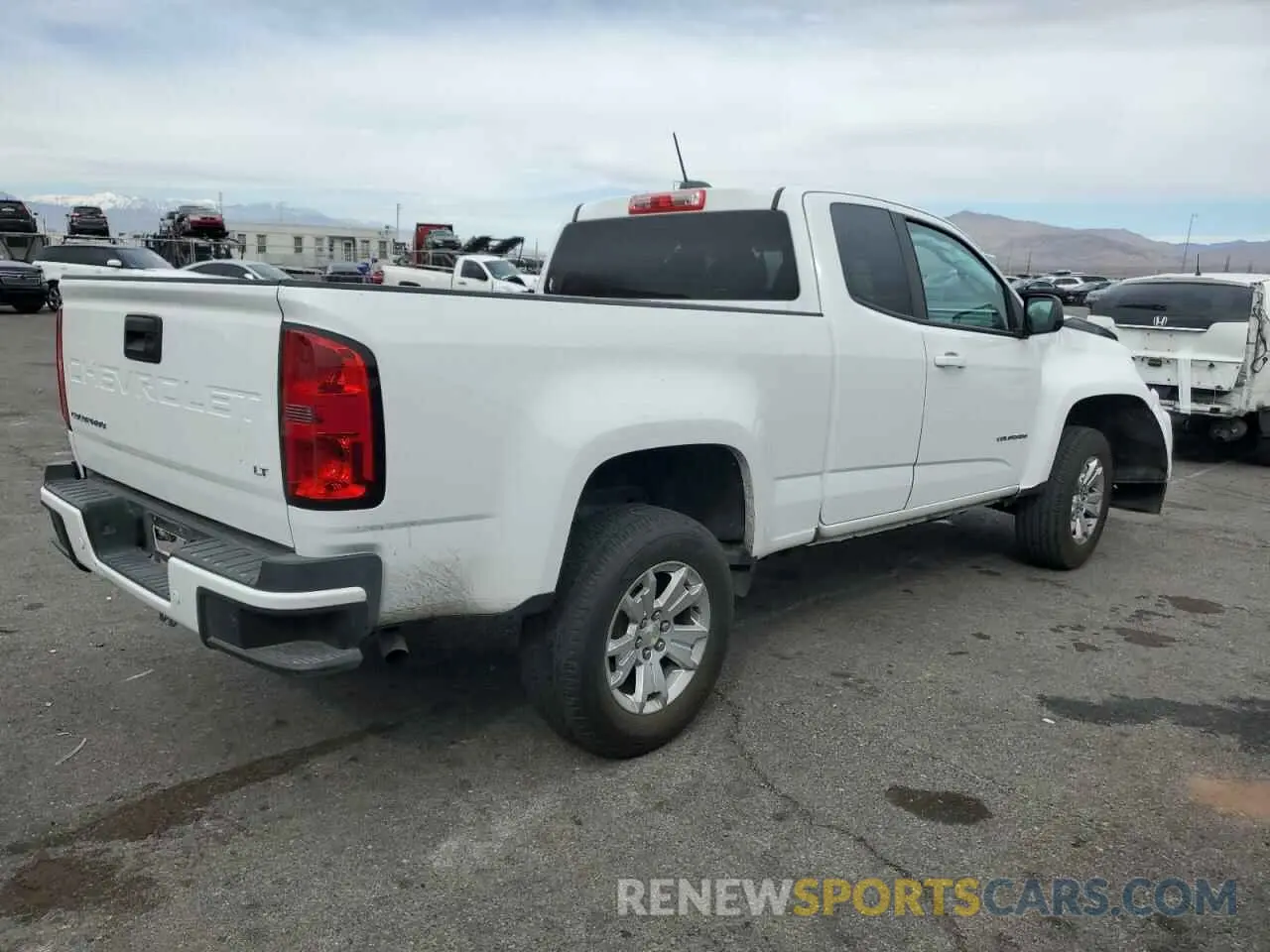 3 fotografías del automóvil dañado 1GCHSCEA5N1236984 CHEVROLET COLORADO 2022