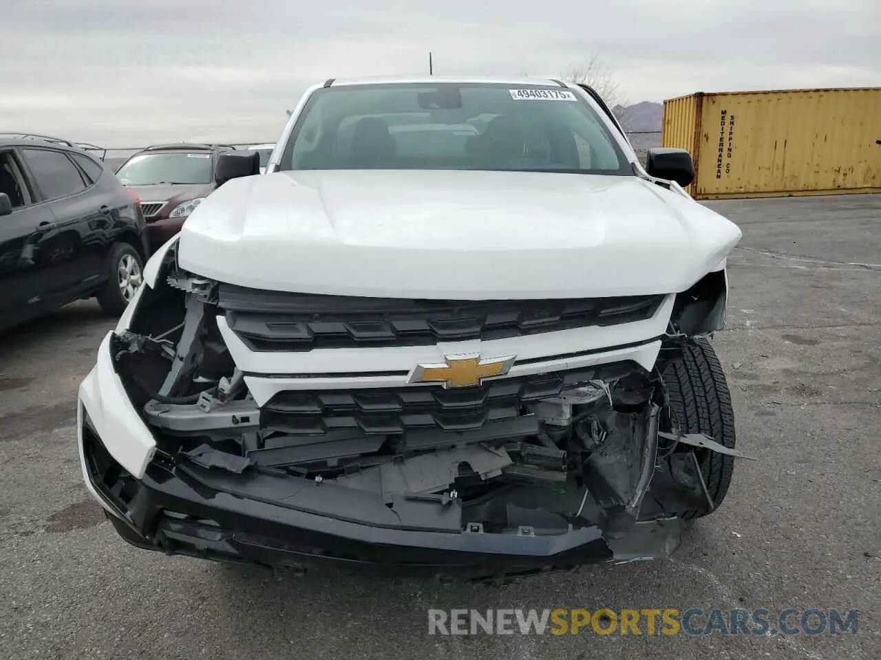 5 fotografías del automóvil dañado 1GCHSCEA5N1236984 CHEVROLET COLORADO 2022