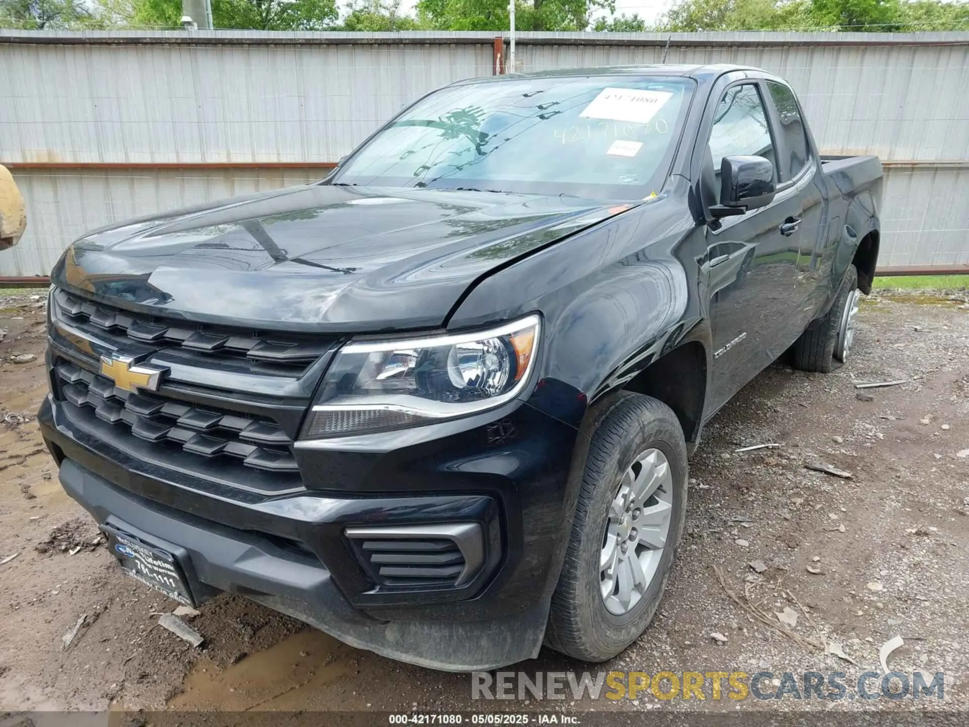 2 fotografías del automóvil dañado 1GCHSCEA6N1149630 CHEVROLET COLORADO 2022