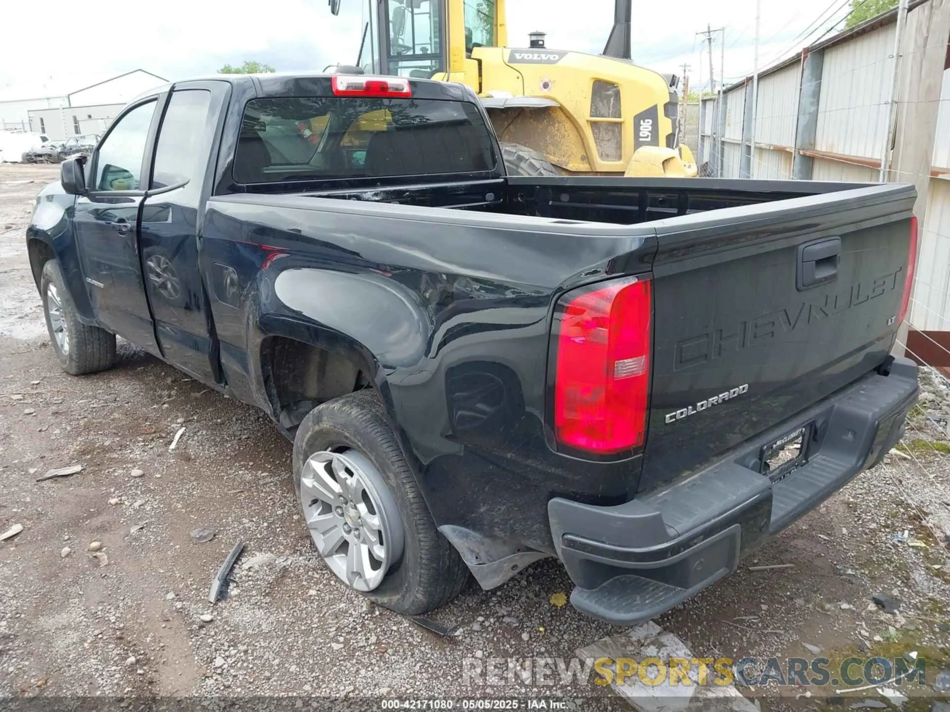 3 fotografías del automóvil dañado 1GCHSCEA6N1149630 CHEVROLET COLORADO 2022
