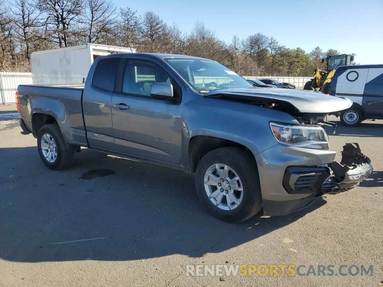 4 fotografías del automóvil dañado 1GCHSCEA6N1179436 CHEVROLET COLORADO 2022