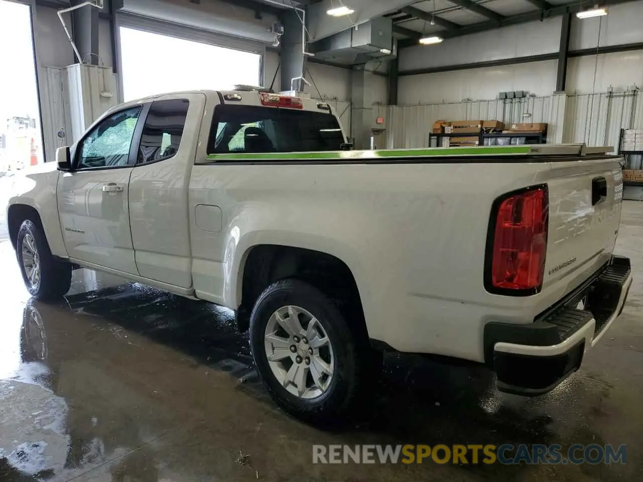 2 fotografías del automóvil dañado 1GCHSCEA6N1197354 CHEVROLET COLORADO 2022