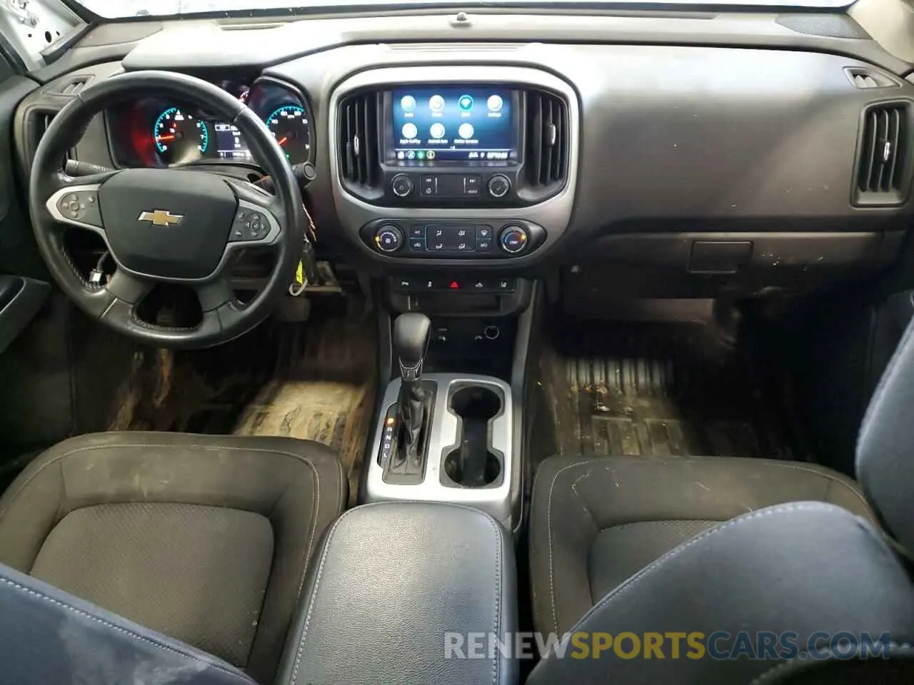 8 fotografías del automóvil dañado 1GCHSCEA6N1197354 CHEVROLET COLORADO 2022