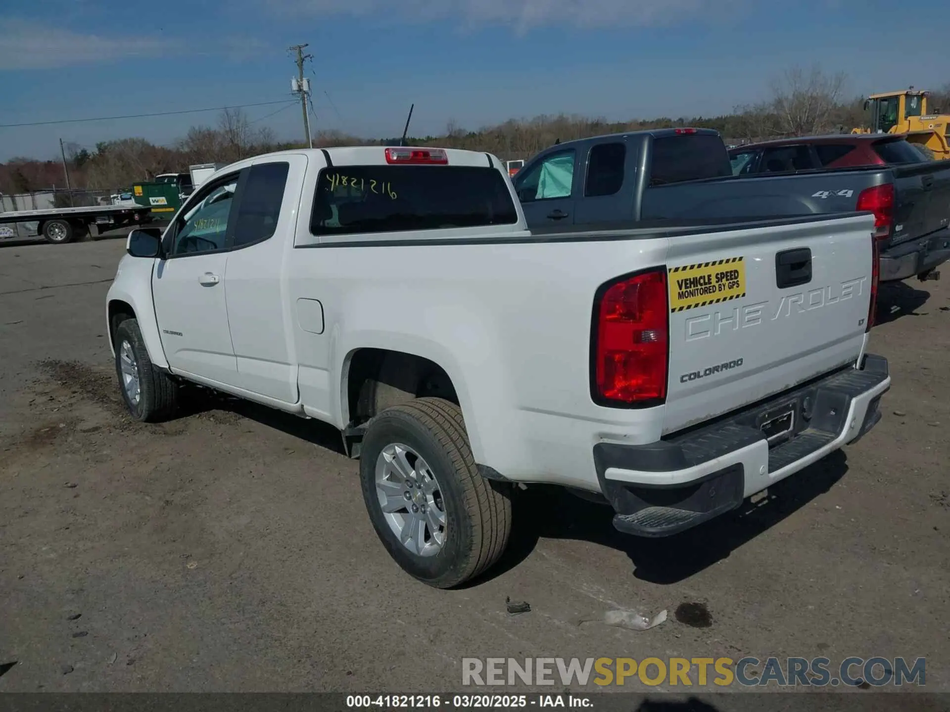 3 fotografías del automóvil dañado 1GCHSCEA6N1204948 CHEVROLET COLORADO 2022