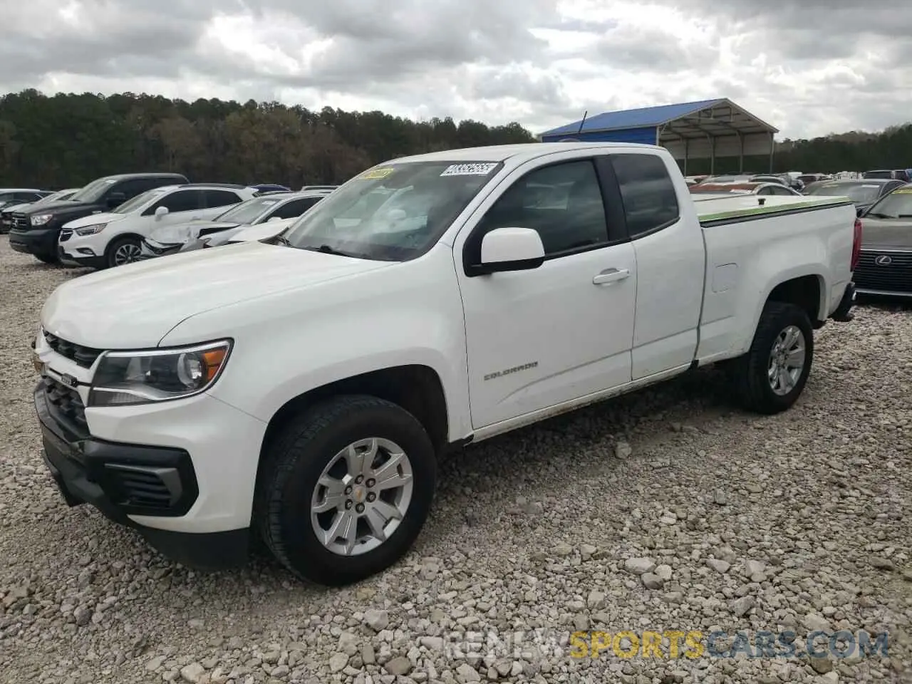 1 fotografías del automóvil dañado 1GCHSCEA8N1153193 CHEVROLET COLORADO 2022